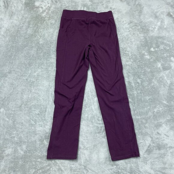 D&Co Active Womens Purple Stretch Pants Size Small Cotton Blend a1602 - Picture 5 of 6